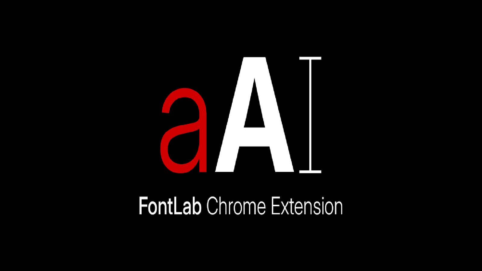 Font identifier Chrome extension tool