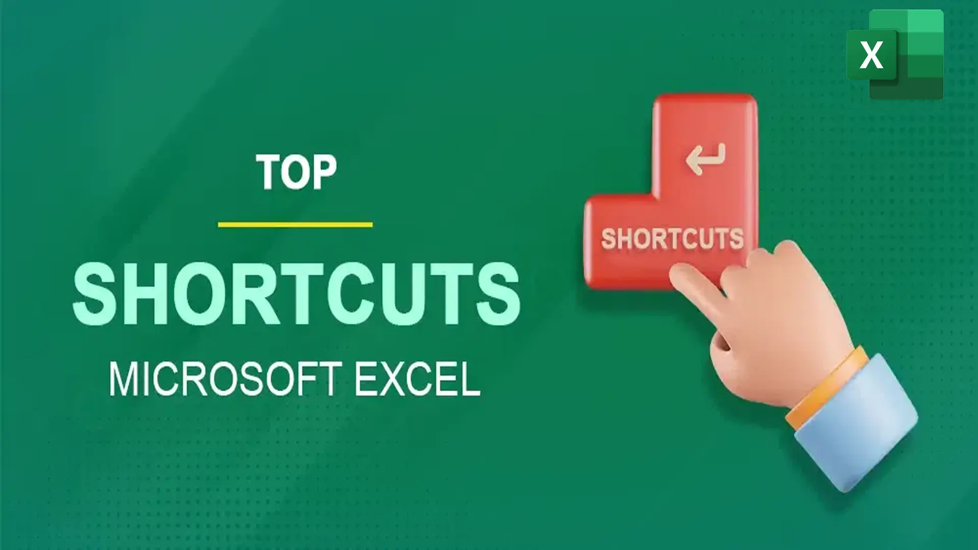 Excel time-saving keyboard shortcuts on Windows