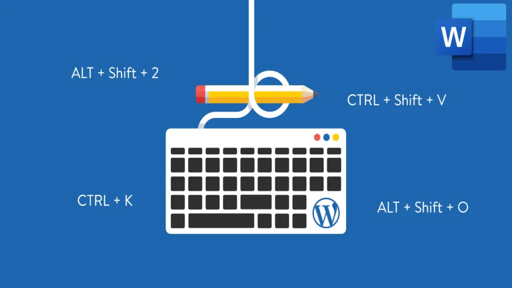 MS Word keyboard shortcuts for Windows