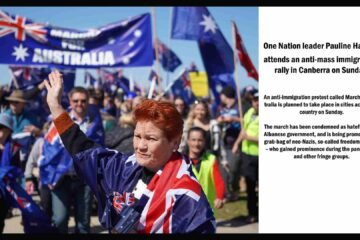 Australia immigration protest march