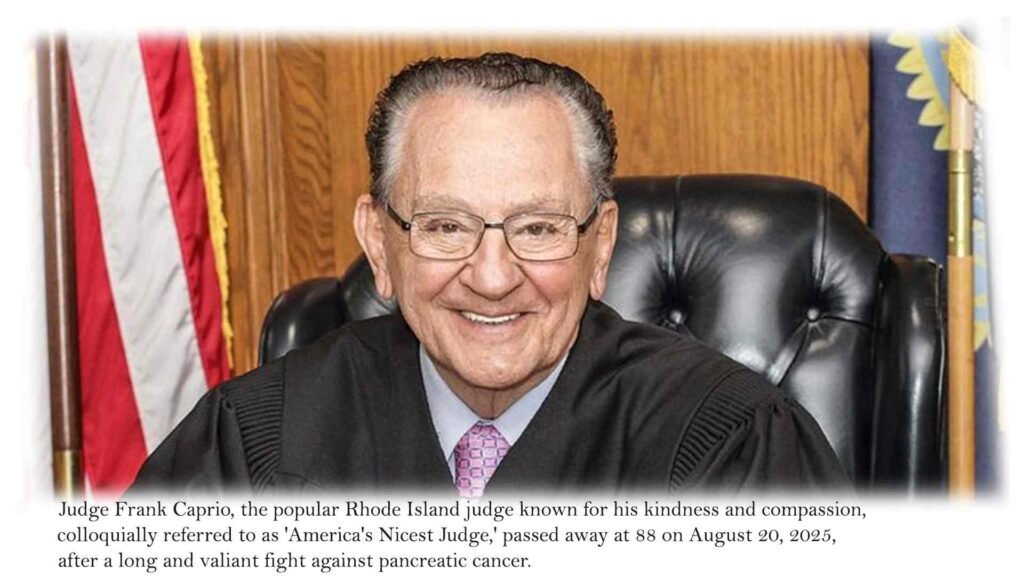 judge frank caprio dies
