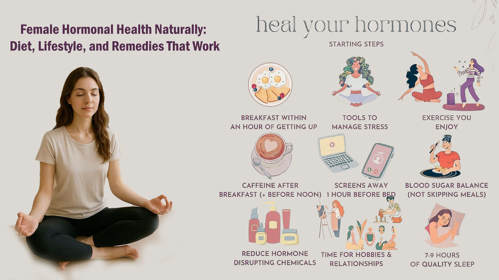 Female Hormonal Health Naturally